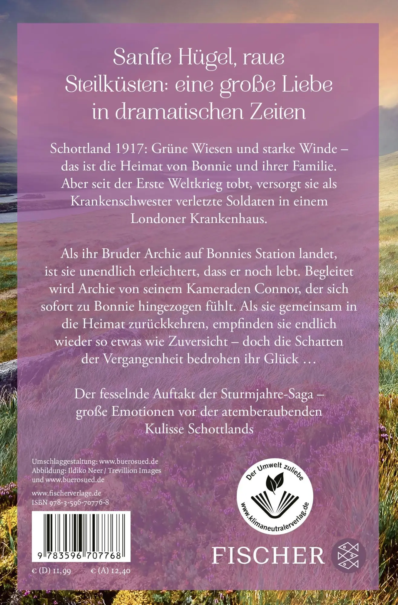 Rückseite: 9783596707768 | Sturmjahre 01. Ein Gefühl von Unendlichkeit | Lia Scott | Taschenbuch