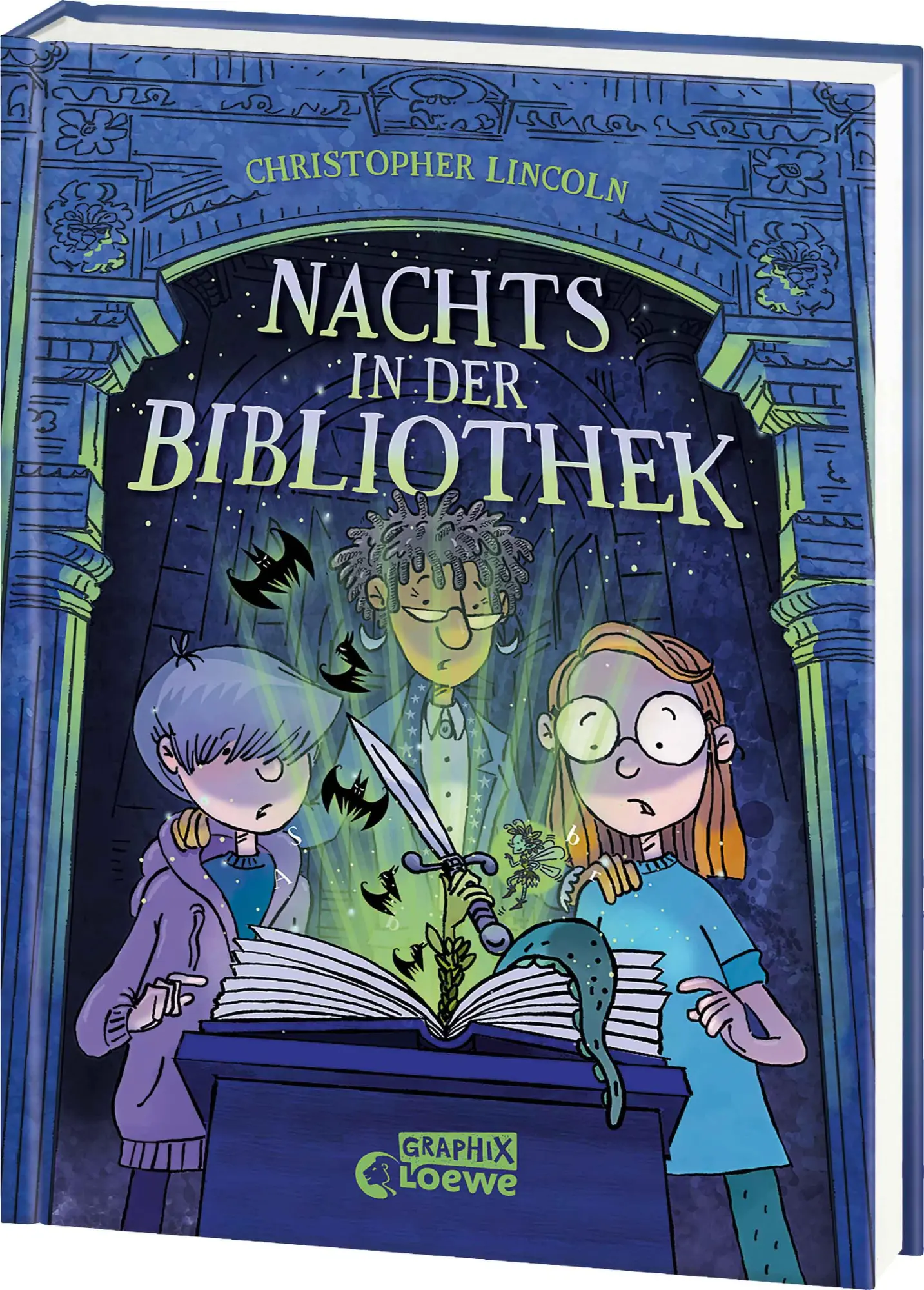 Cover: 9783743217768 | Nachts in der Bibliothek (Band 1) | Christopher Lincoln | Buch | 2025