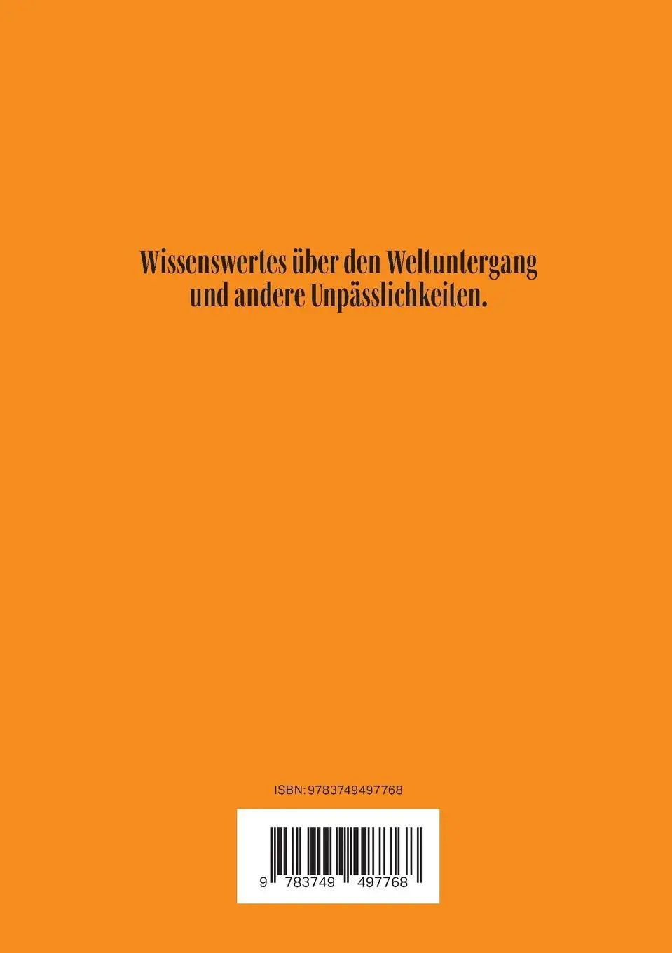 Rückseite: 9783749497768 | Ich meinti IV | Christian Hug | Taschenbuch | 84 S. | Deutsch | 2019