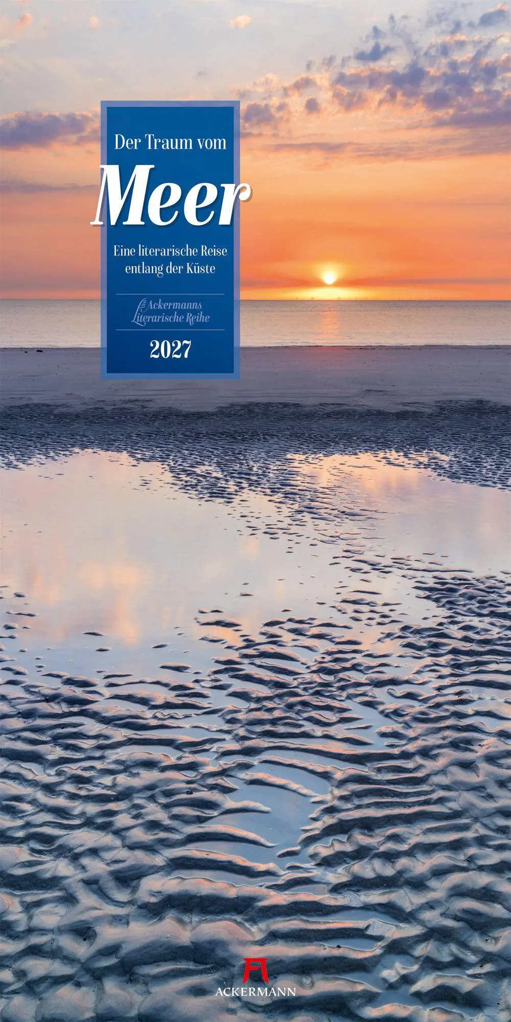 Cover: 9783838427768 | Der Traum vom Meer Literatur-Kalender 2027 | GmbH | Kalender | 14 S.