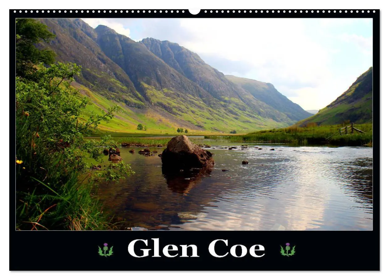 Cover: 9783457887868 | Glen Coe (Wandkalender 2026 DIN A2 quer), CALVENDO Monatskalender