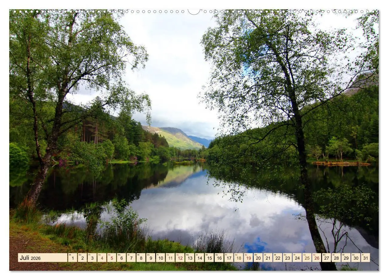 Bild: 9783457887868 | Glen Coe (Wandkalender 2026 DIN A2 quer), CALVENDO Monatskalender