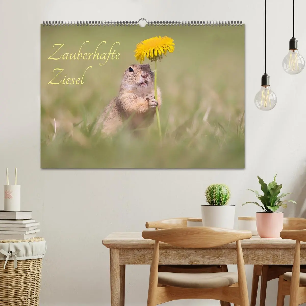 Bild: 9783516597868 | Zauberhafte Ziesel (Wandkalender 2026 DIN A2 quer), CALVENDO...