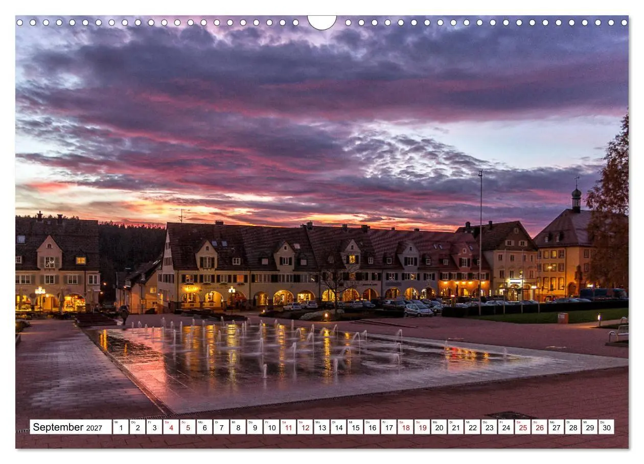 Bild: 9783569687868 | Freudenstadt im Schwarzwald - Wandkalender (Wandkalender 2027 DIN...