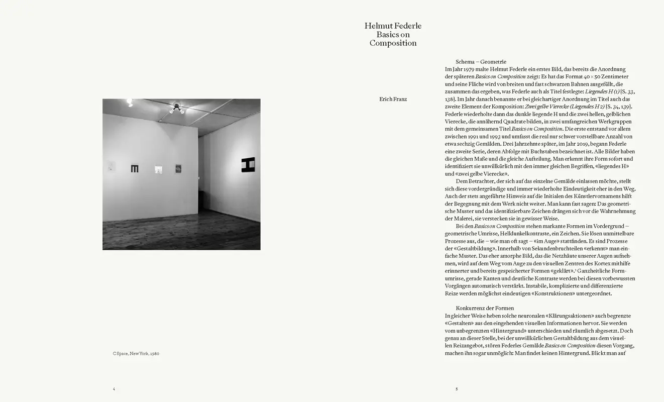 Bild: 9783775747868 | Helmut Federle | Basics on Composition | Schwarzwälder | Taschenbuch