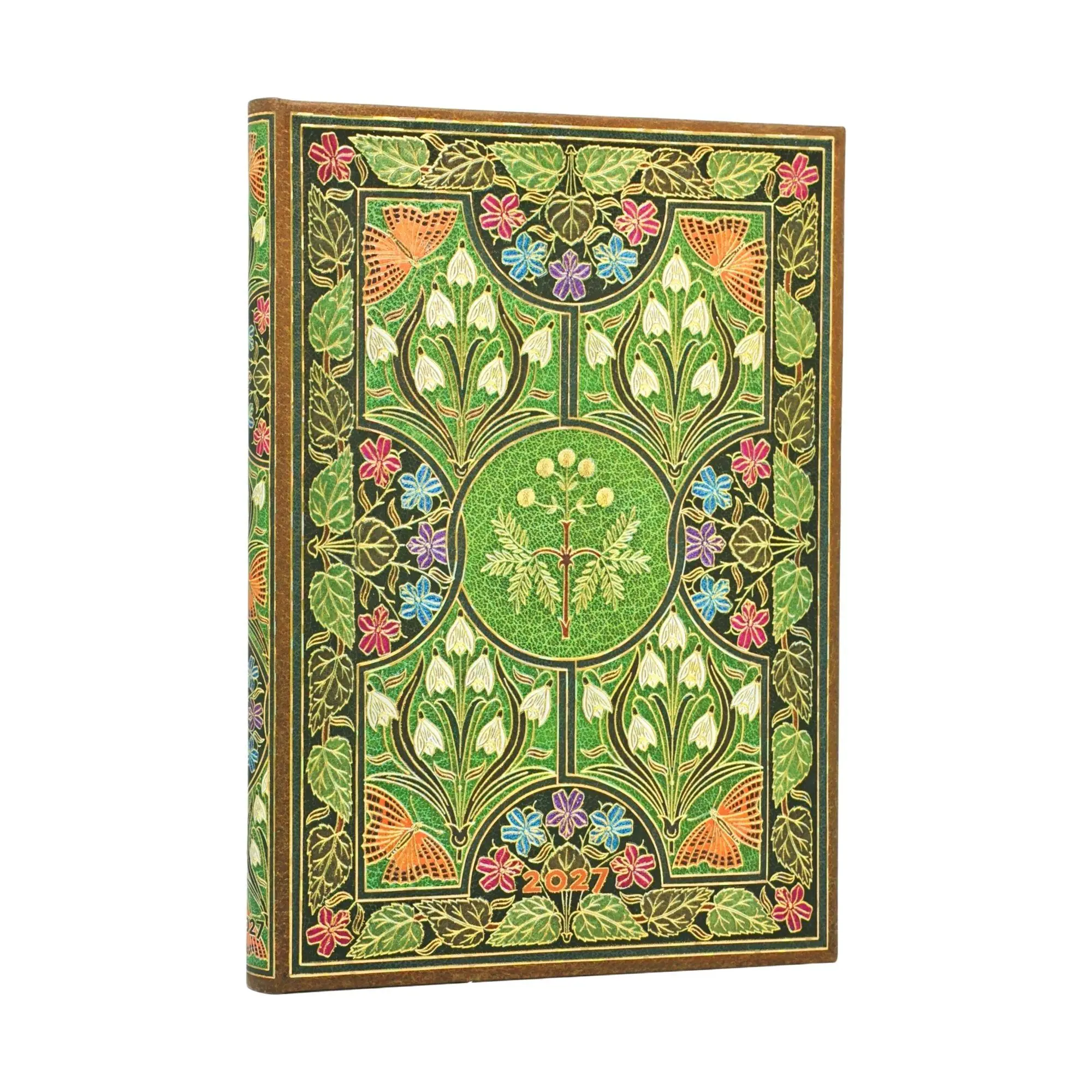 Cover: 9780349717968 | 12-Monatskalender 2027 Blühende Poesie Midi Verso | Paperblanks | Buch