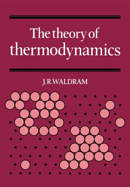 Cover: 9780521287968 | The Theory of Thermodynamics | J. R. Waldram | Taschenbuch | Englisch