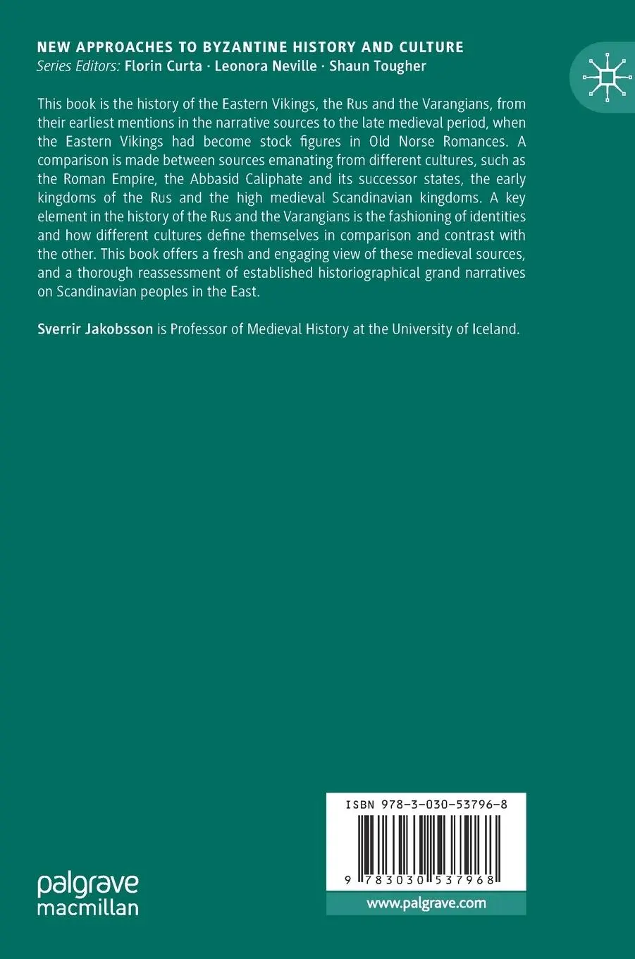 Rückseite: 9783030537968 | The Varangians | In God's Holy Fire | Sverrir Jakobsson | Buch | xviii