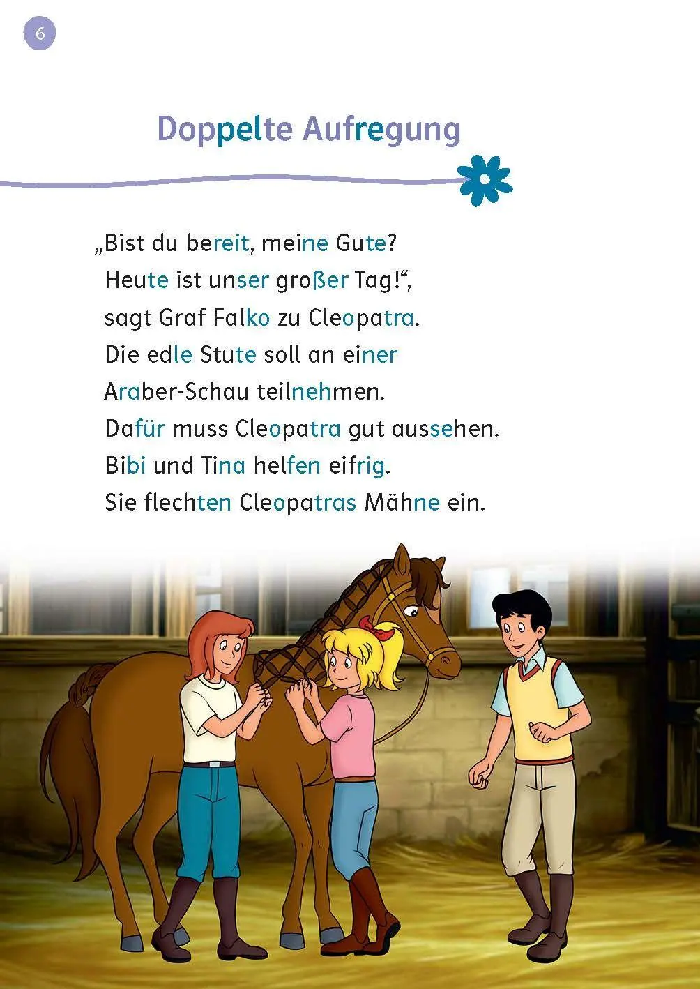 Bild: 9783129497968 | Lesefuchs Bibi &amp; Tina: Cleopatra reißt aus Lesestufe 2 | Buch | 48 S.