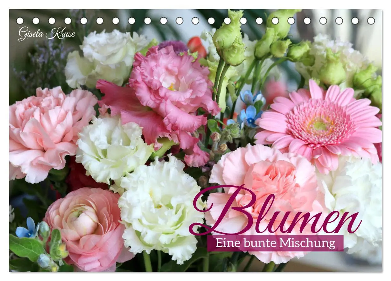 Cover: 9783457257968 | Blumen - Eine bunte Mischung (Tischkalender 2026 DIN A5 quer),...