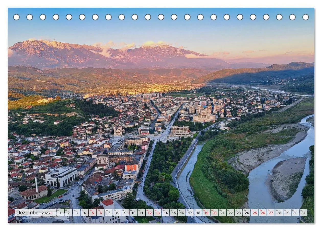 Bild: 9783457327968 | Faszinierendes Albanien (Tischkalender 2026 DIN A5 quer), CALVENDO...