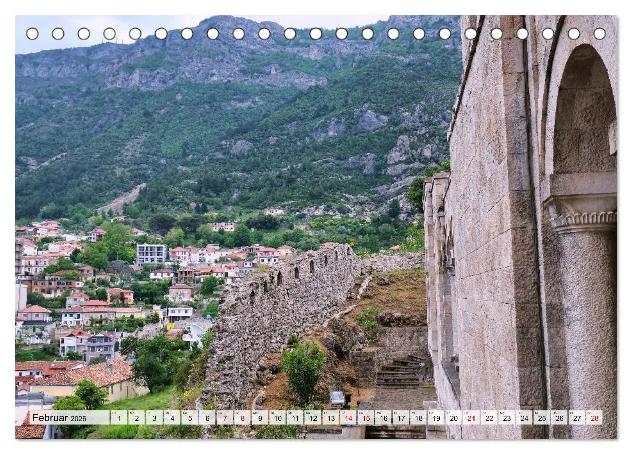 Bild: 9783457327968 | Faszinierendes Albanien (Tischkalender 2026 DIN A5 quer), CALVENDO...