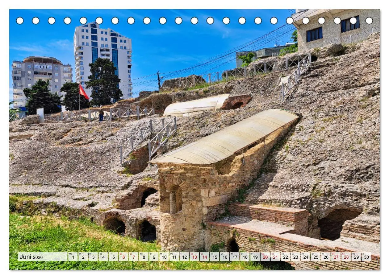 Bild: 9783457327968 | Faszinierendes Albanien (Tischkalender 2026 DIN A5 quer), CALVENDO...