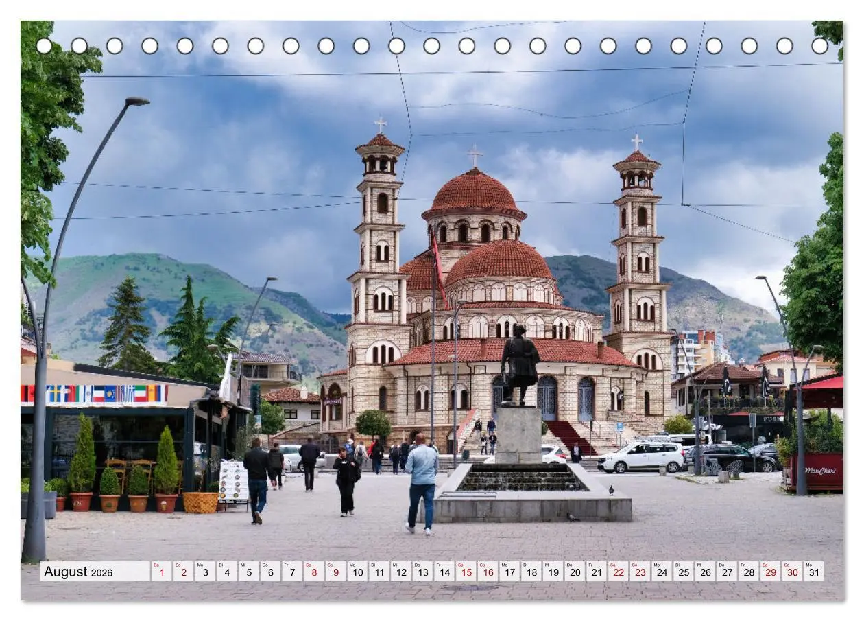 Bild: 9783457327968 | Faszinierendes Albanien (Tischkalender 2026 DIN A5 quer), CALVENDO...