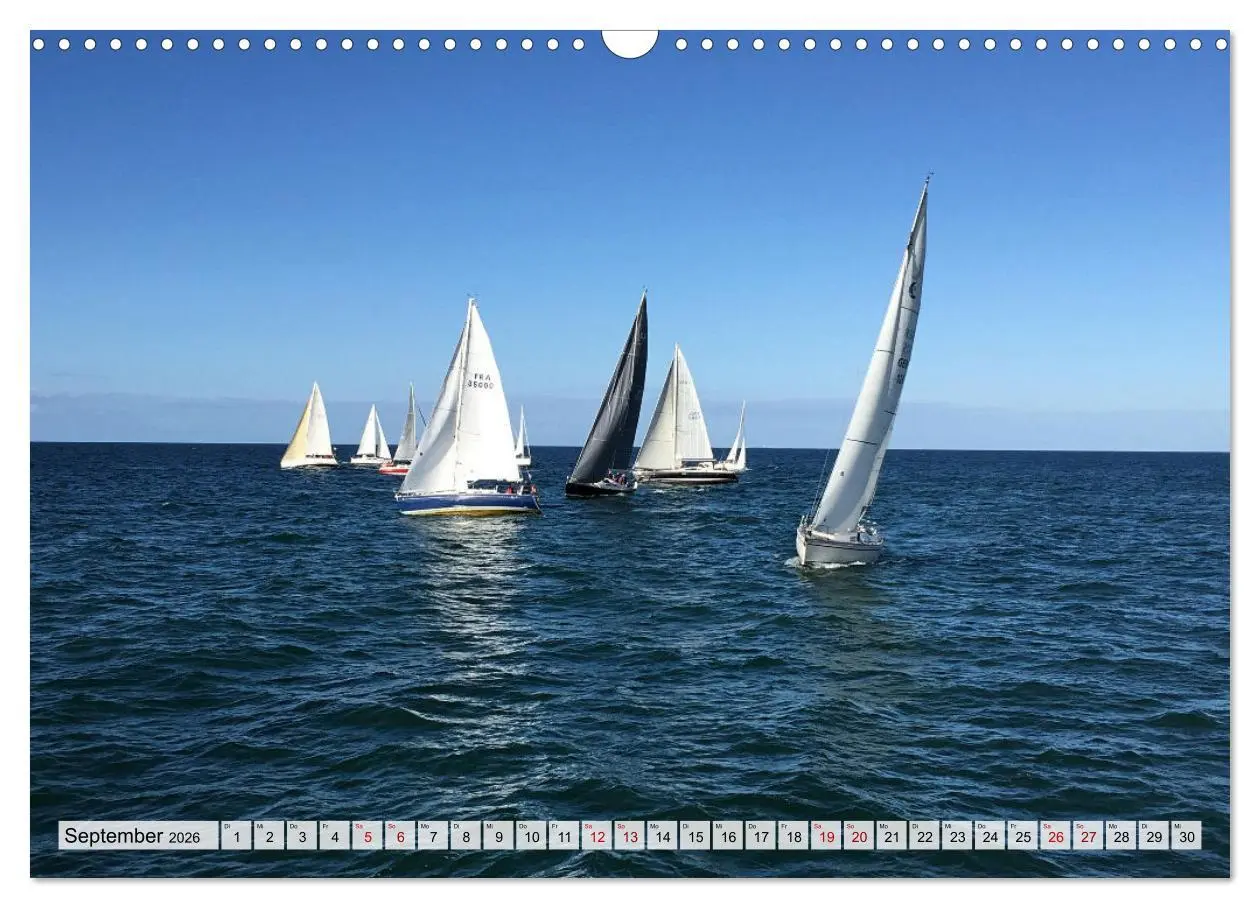 Bild: 9783457567968 | Segeln - mit dem Wind (Wandkalender 2026 DIN A3 quer), CALVENDO...