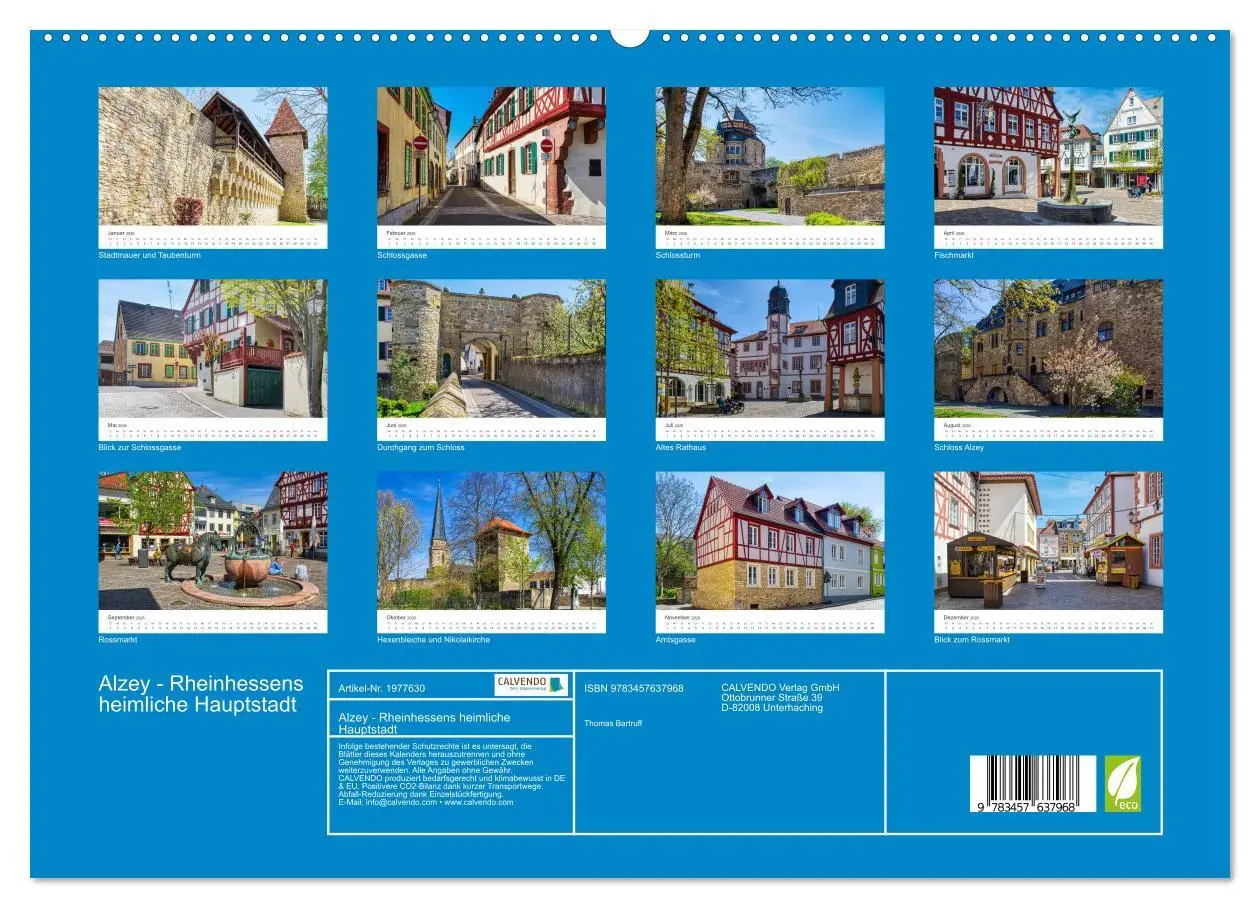 Bild: 9783457637968 | Alzey - Rheinhessens heimliche Hauptstadt (Wandkalender 2026 DIN A2...