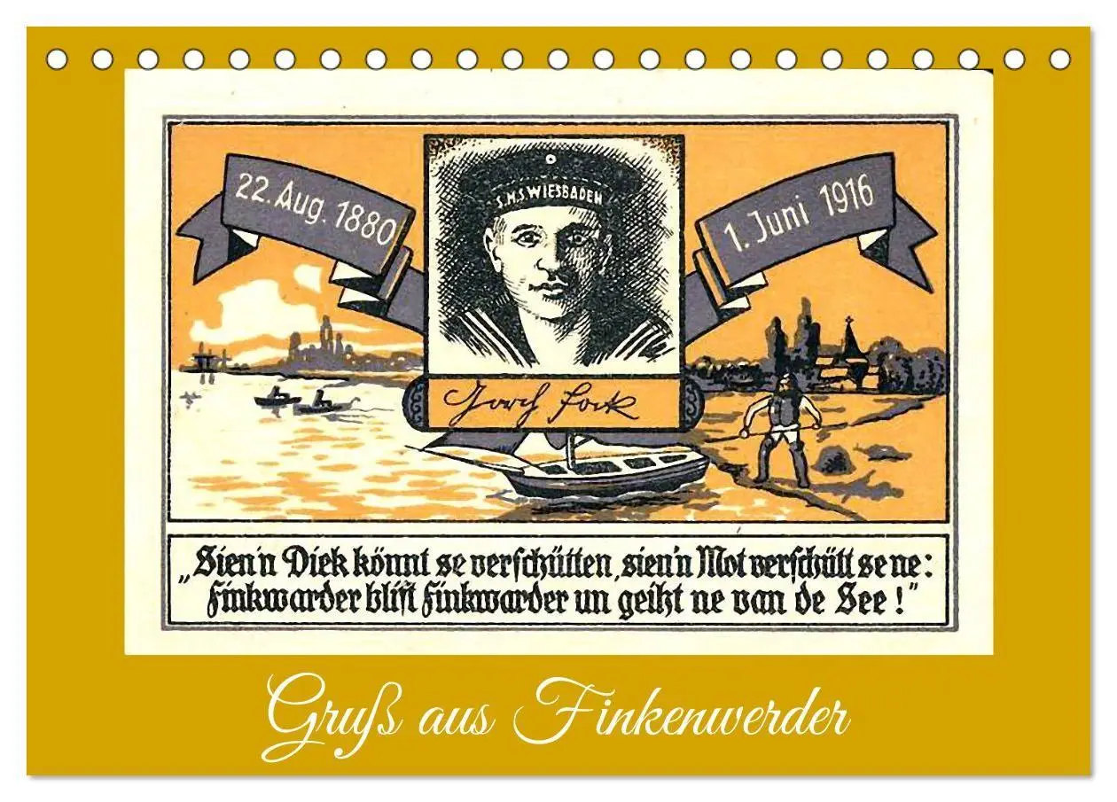 Cover: 9783516967968 | Gruß aus Finkenwerder (Tischkalender 2027 DIN A5 quer), CALVENDO...