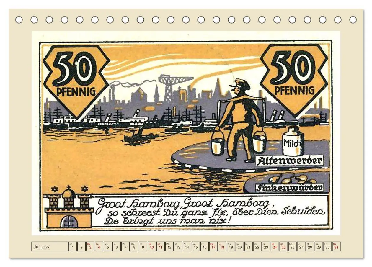 Bild: 9783516967968 | Gruß aus Finkenwerder (Tischkalender 2027 DIN A5 quer), CALVENDO...
