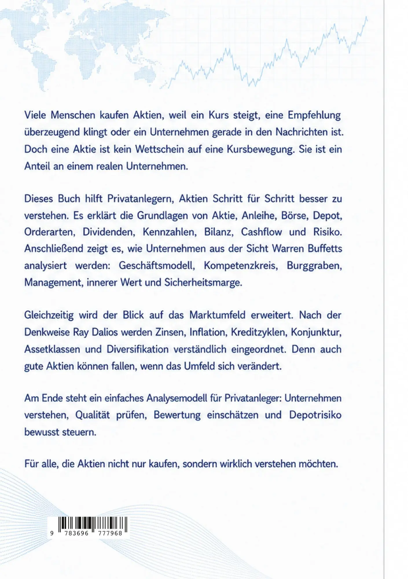 Rückseite: 9783696777968 | Aktien verstehen und bewerten | Hartmut Kruger | Taschenbuch | 236 S.