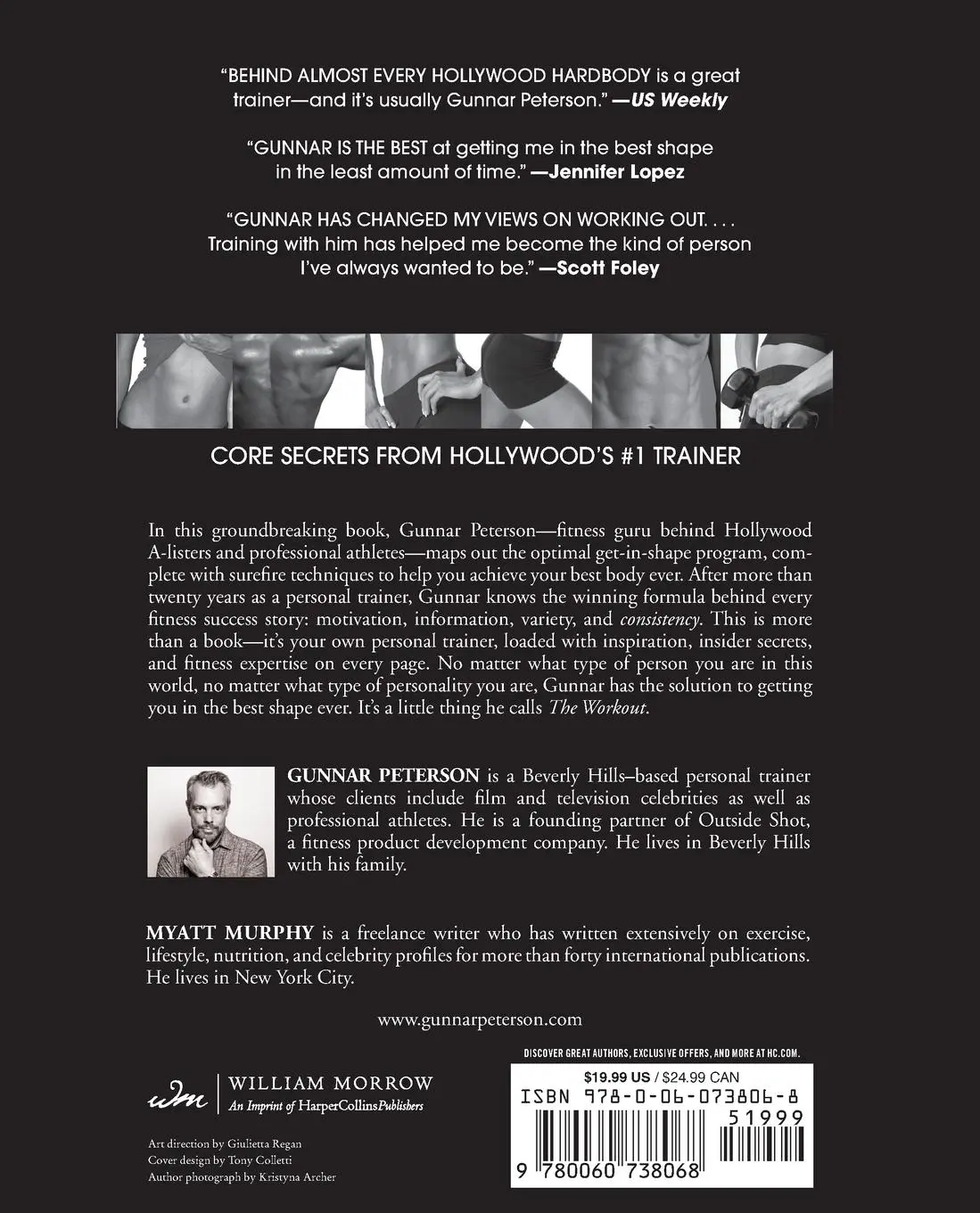 Rückseite: 9780060738068 | Workout, The | Gunnar Peterson | Taschenbuch | Englisch | 2022