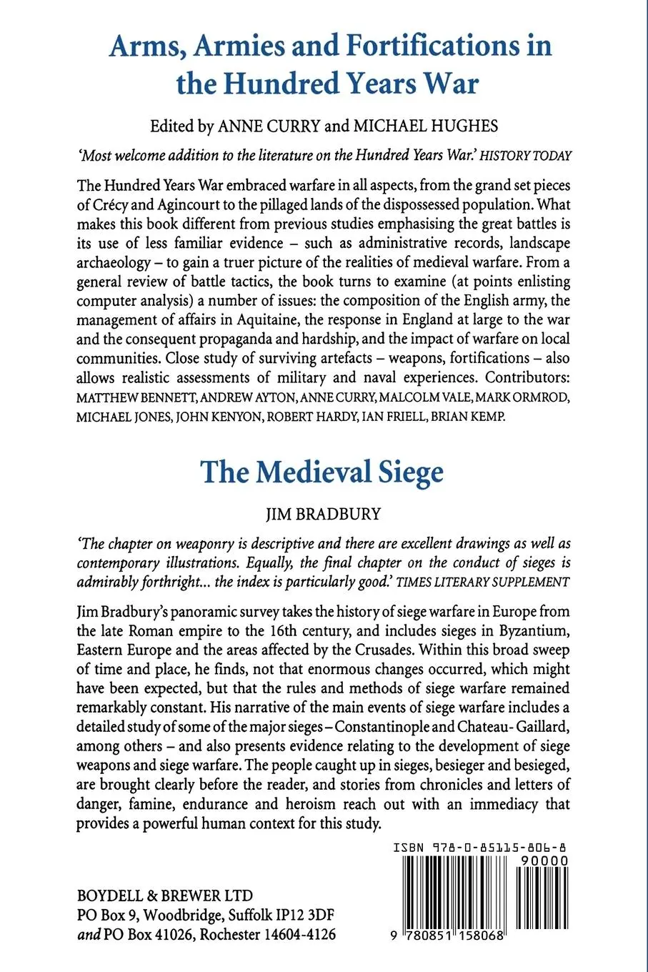 Rückseite: 9780851158068 | Knights and Peasants | The Hundred Years War in the French Countryside