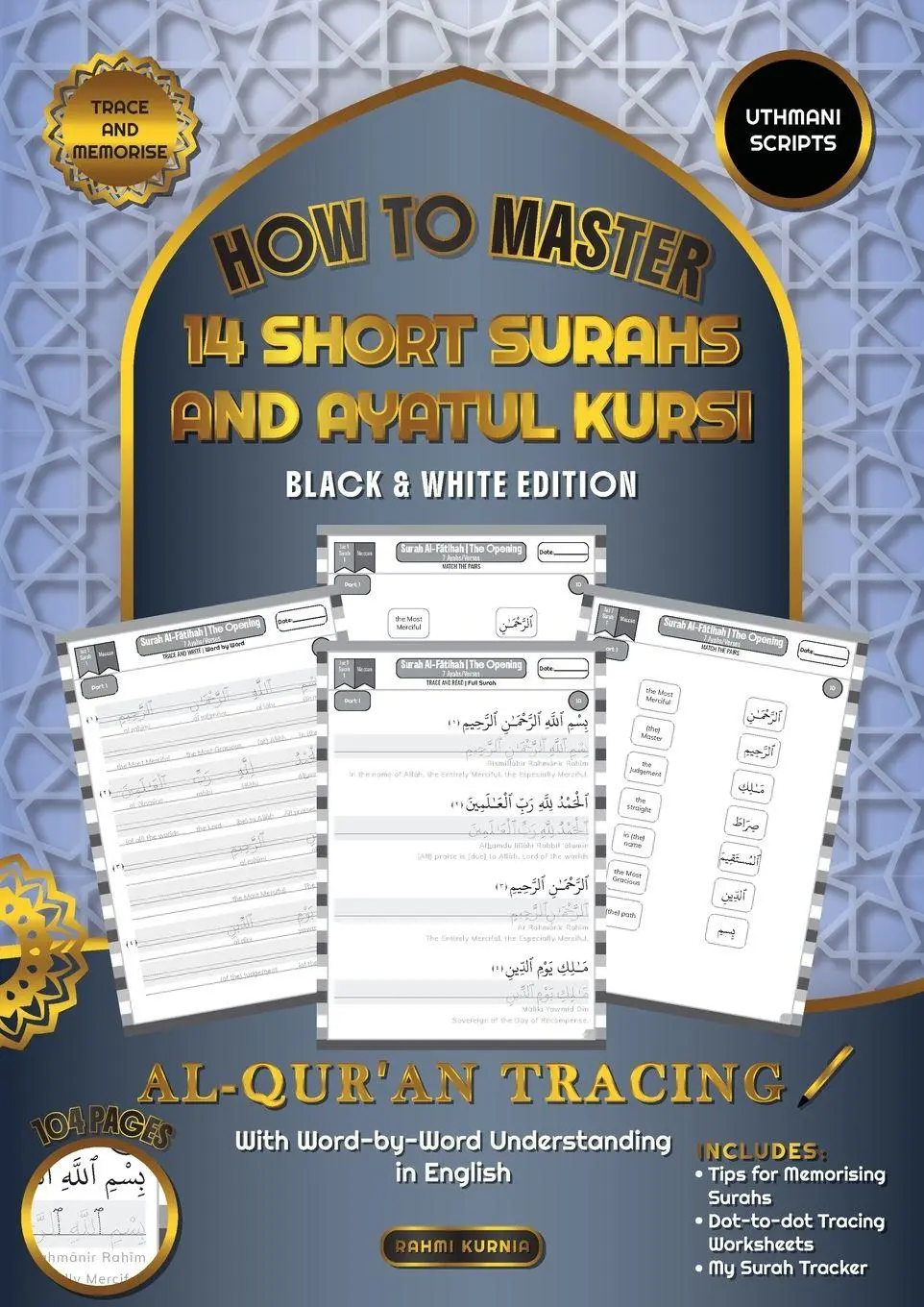 Cover: 9781068588068 | Al Qur'an Tracing Workbook How to Master 14 Short Surahs and Ayatul...