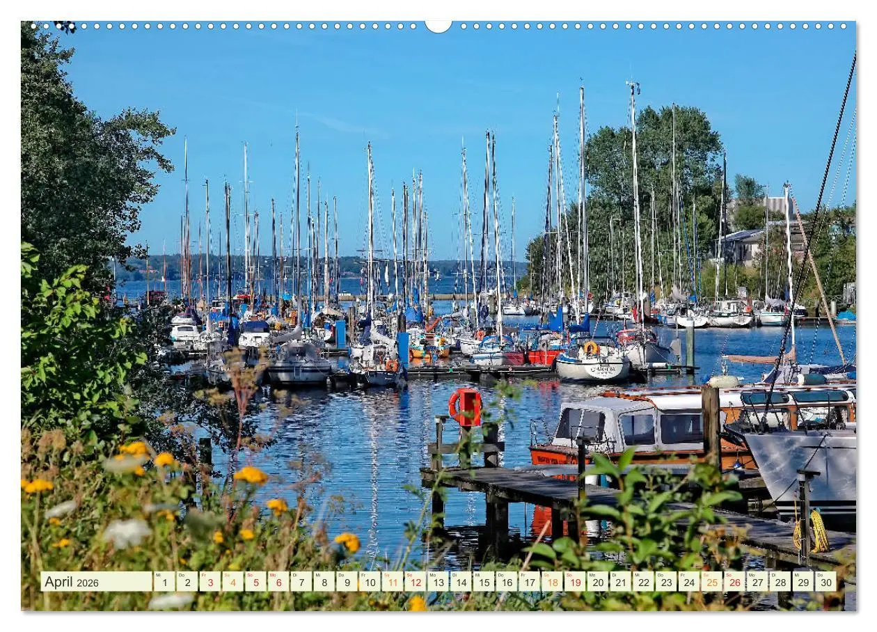 Bild: 9783457838068 | Bezauberndes Flensburg (Wandkalender 2026 DIN A2 quer), CALVENDO...
