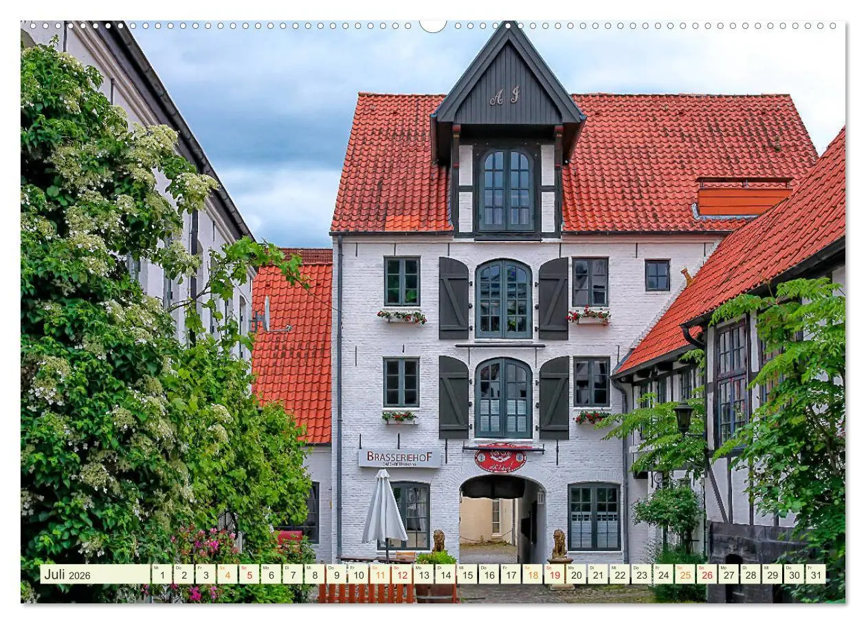 Bild: 9783457838068 | Bezauberndes Flensburg (Wandkalender 2026 DIN A2 quer), CALVENDO...