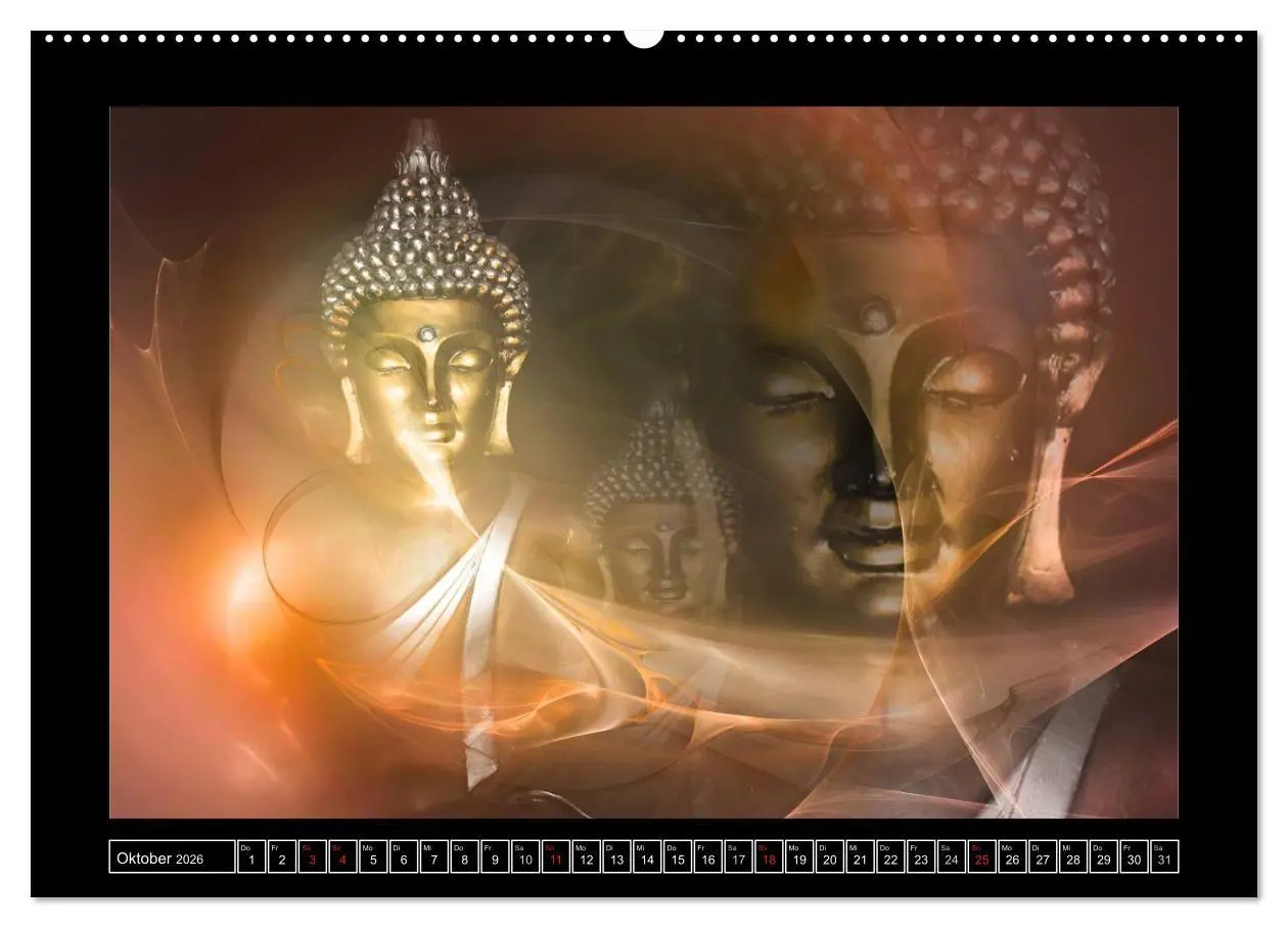 Bild: 9783516168068 | Buddha - Harmonie und Entspannung (Wandkalender 2026 DIN A2 quer),...