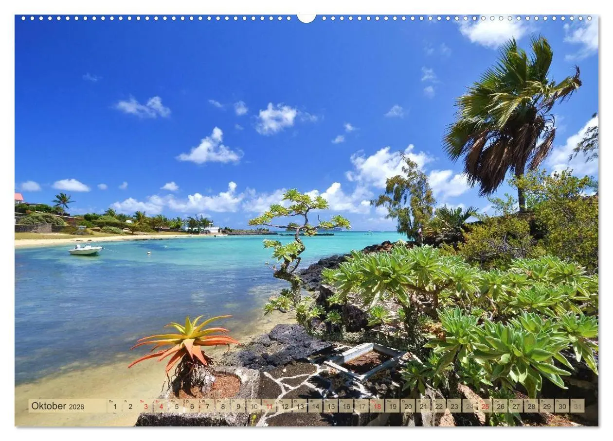 Bild: 9783516238068 | Träum dich nach Mauritius (hochwertiger Premium Wandkalender 2026...