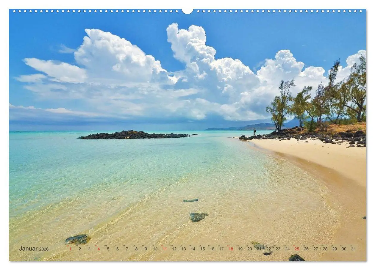 Bild: 9783516238068 | Träum dich nach Mauritius (hochwertiger Premium Wandkalender 2026...