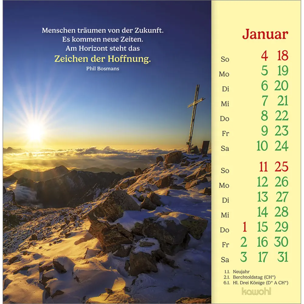Bild: 9783754838068 | Phil Bosmans Postkartenkalender 2026 | Phil Bosmans | Kalender | 13 S.