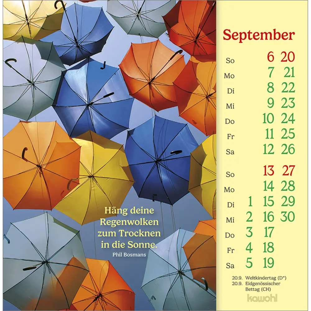 Bild: 9783754838068 | Phil Bosmans Postkartenkalender 2026 | Phil Bosmans | Kalender | 13 S.