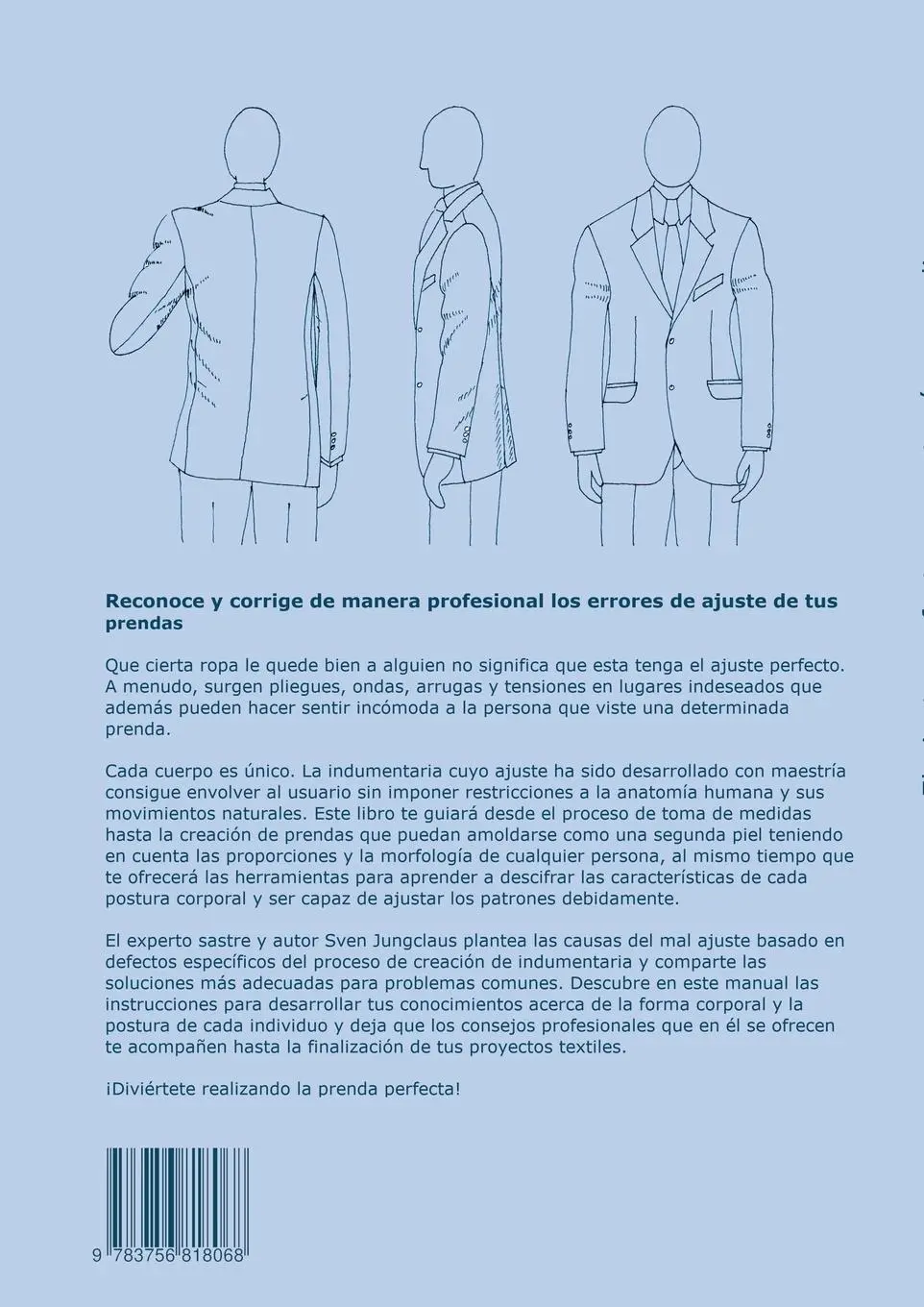 Rückseite: 9783756818068 | El ajuste perfecto en sastrería masculina | Sven Jungclaus | Buch