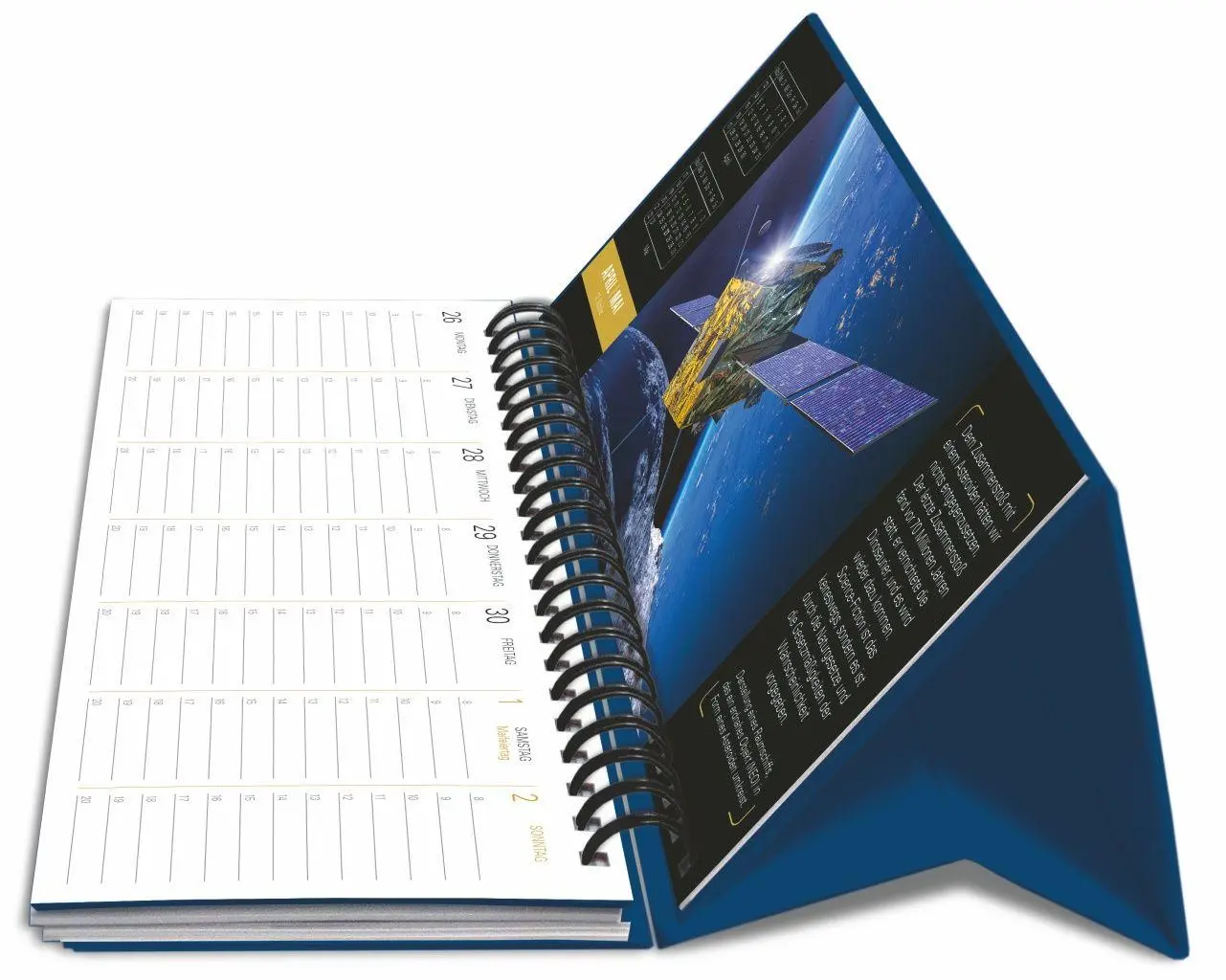 Bild: 9783840038068 | Stephen Hawking Universum Premium-Tischplaner 2027 - Wochenkalender...