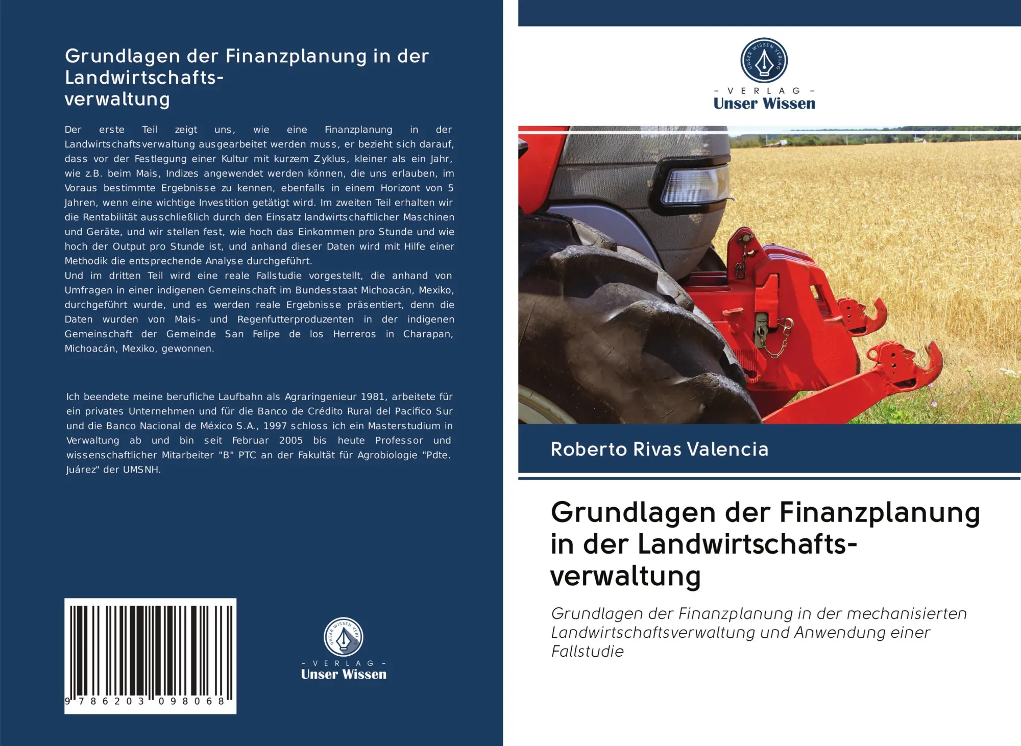 Cover: 9786203098068 | Grundlagen der Finanzplanung in der Landwirtschafts- verwaltung | Buch