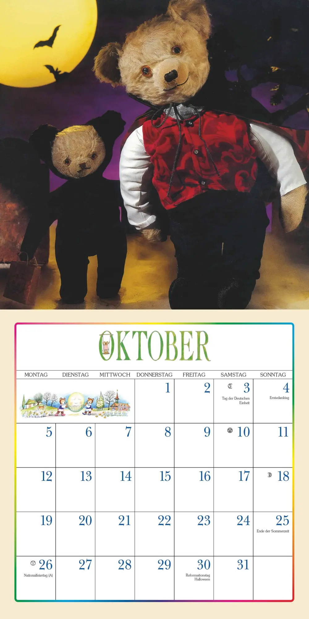 Bild: 4069095008168 | Der Teddybär 2026 - Broschürenkalender - Wandkalender - Format 30 x...