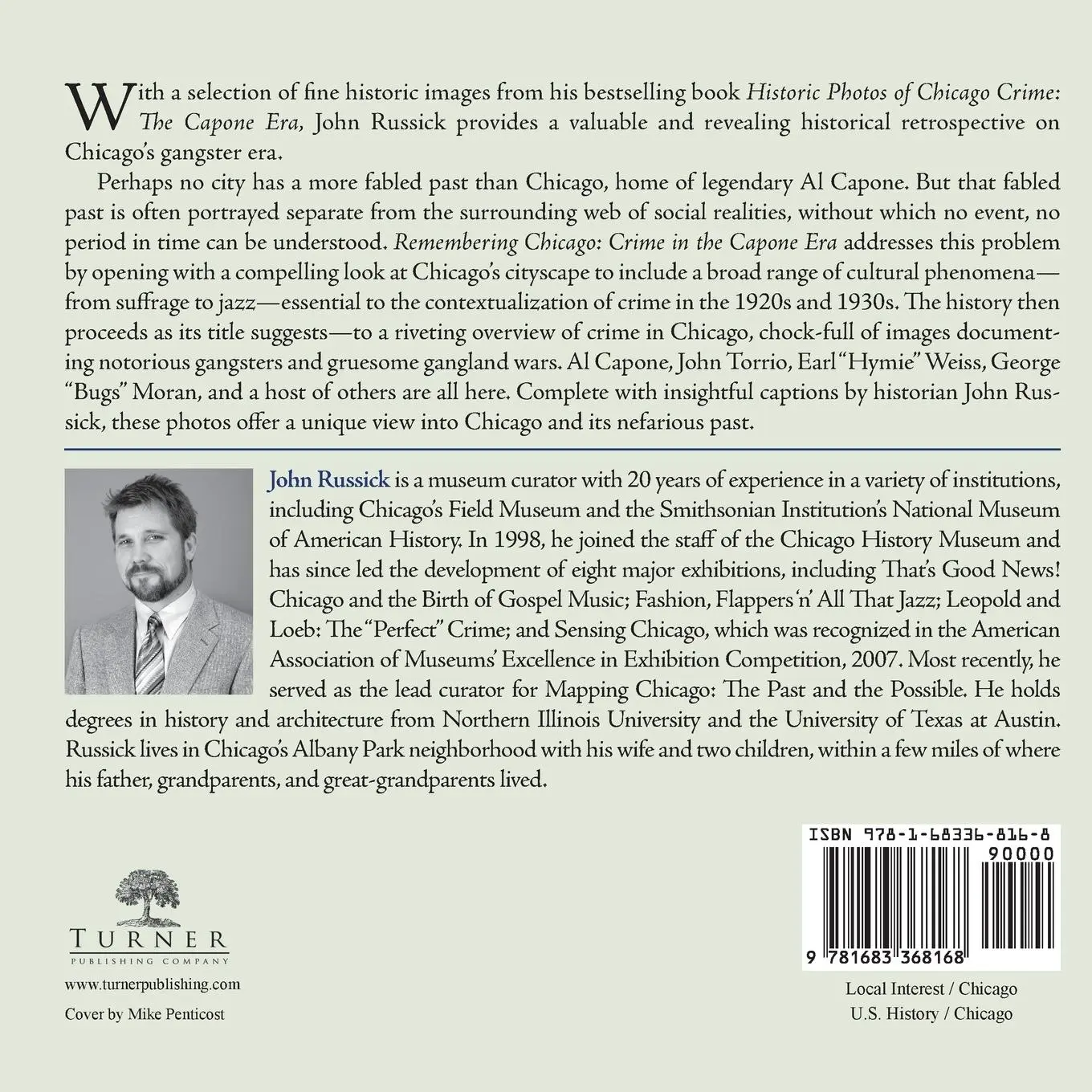 Rückseite: 9781683368168 | Remembering Chicago | Crime in the Capone Era | John Russick | Buch