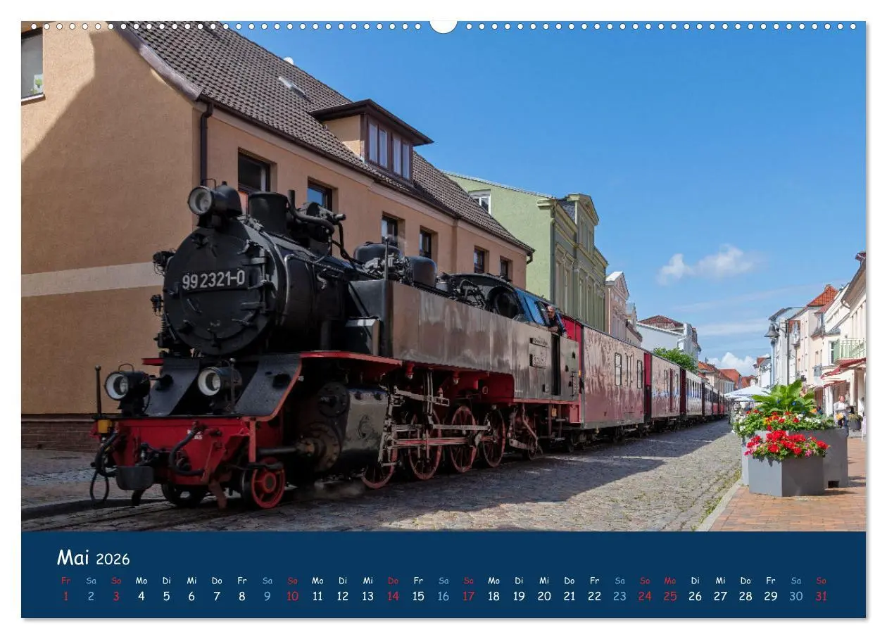 Bild: 9783457448168 | Unter Dampf im Osten (hochwertiger Premium Wandkalender 2026 DIN A2...
