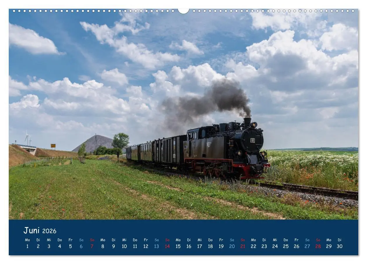 Bild: 9783457448168 | Unter Dampf im Osten (hochwertiger Premium Wandkalender 2026 DIN A2...
