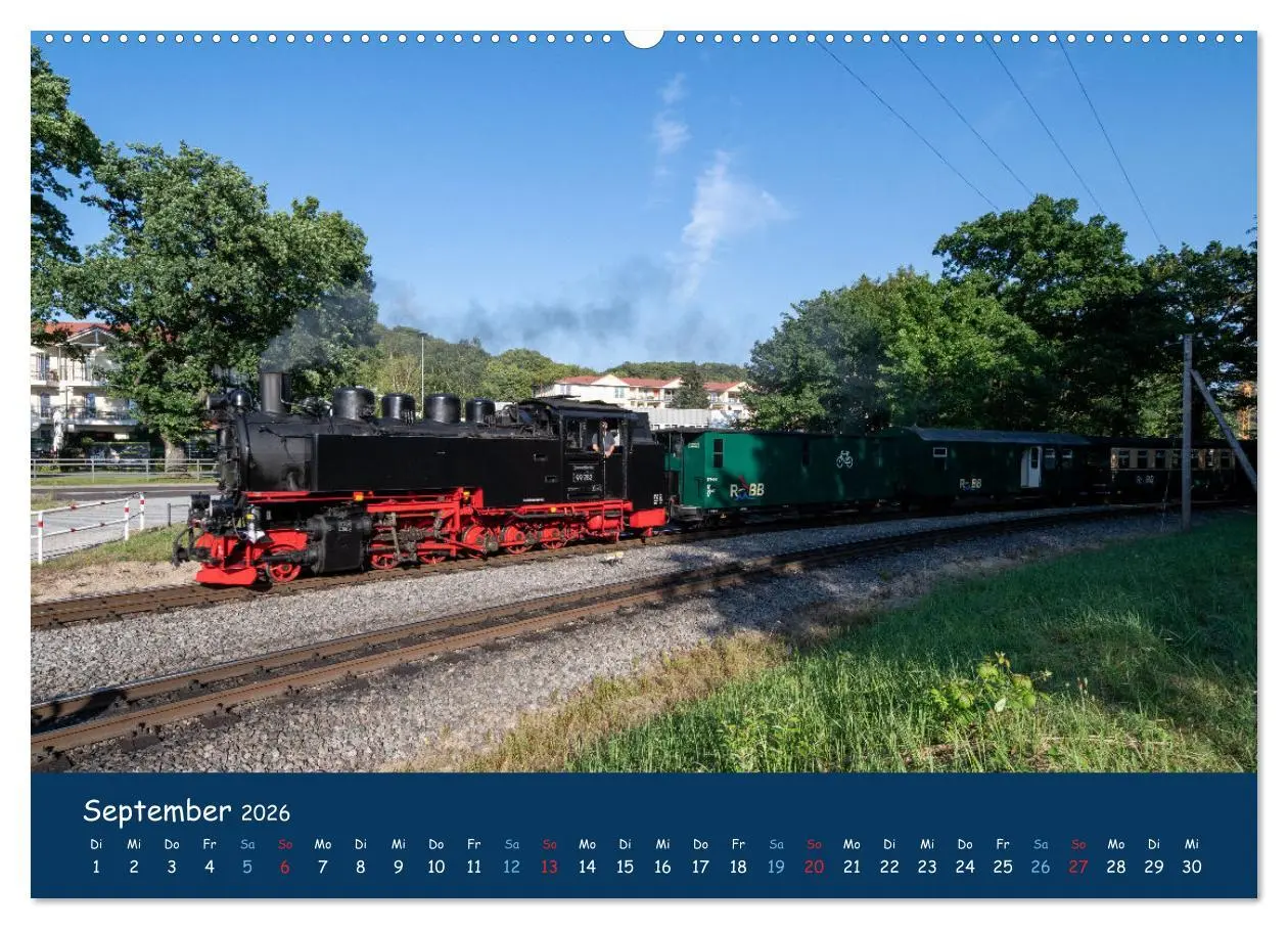 Bild: 9783457448168 | Unter Dampf im Osten (hochwertiger Premium Wandkalender 2026 DIN A2...