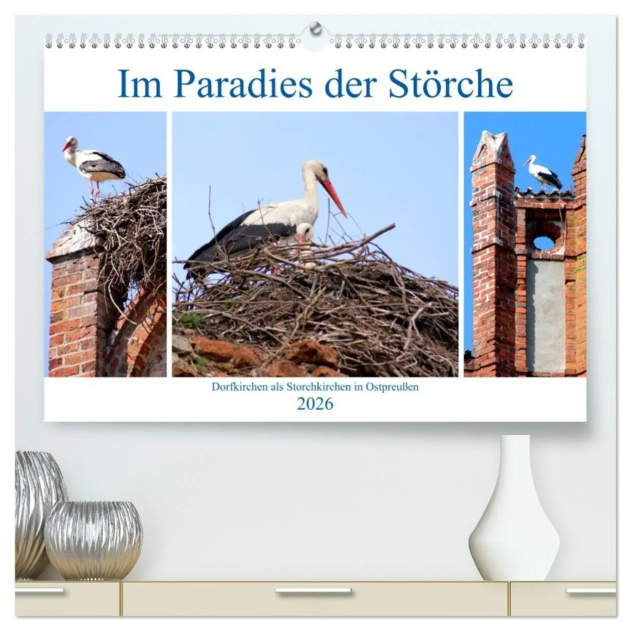 Cover: 9783457688168 | Im Paradies der Störche - Dorfkirchen als Storchkirchen in...