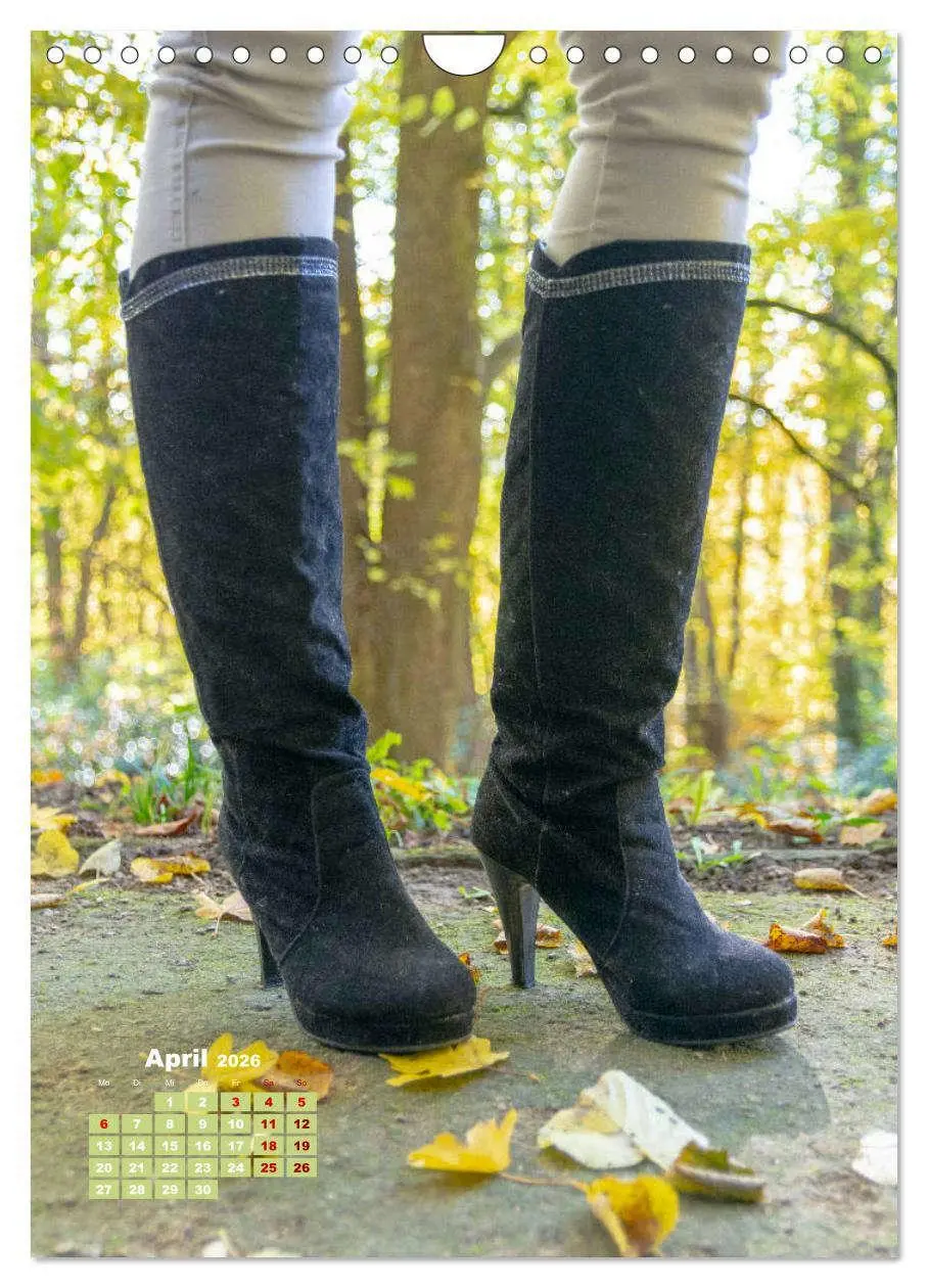 Bild: 9783516398168 | Stiefel und High Heels im Herbst (Wandkalender 2026 DIN A4 hoch),...