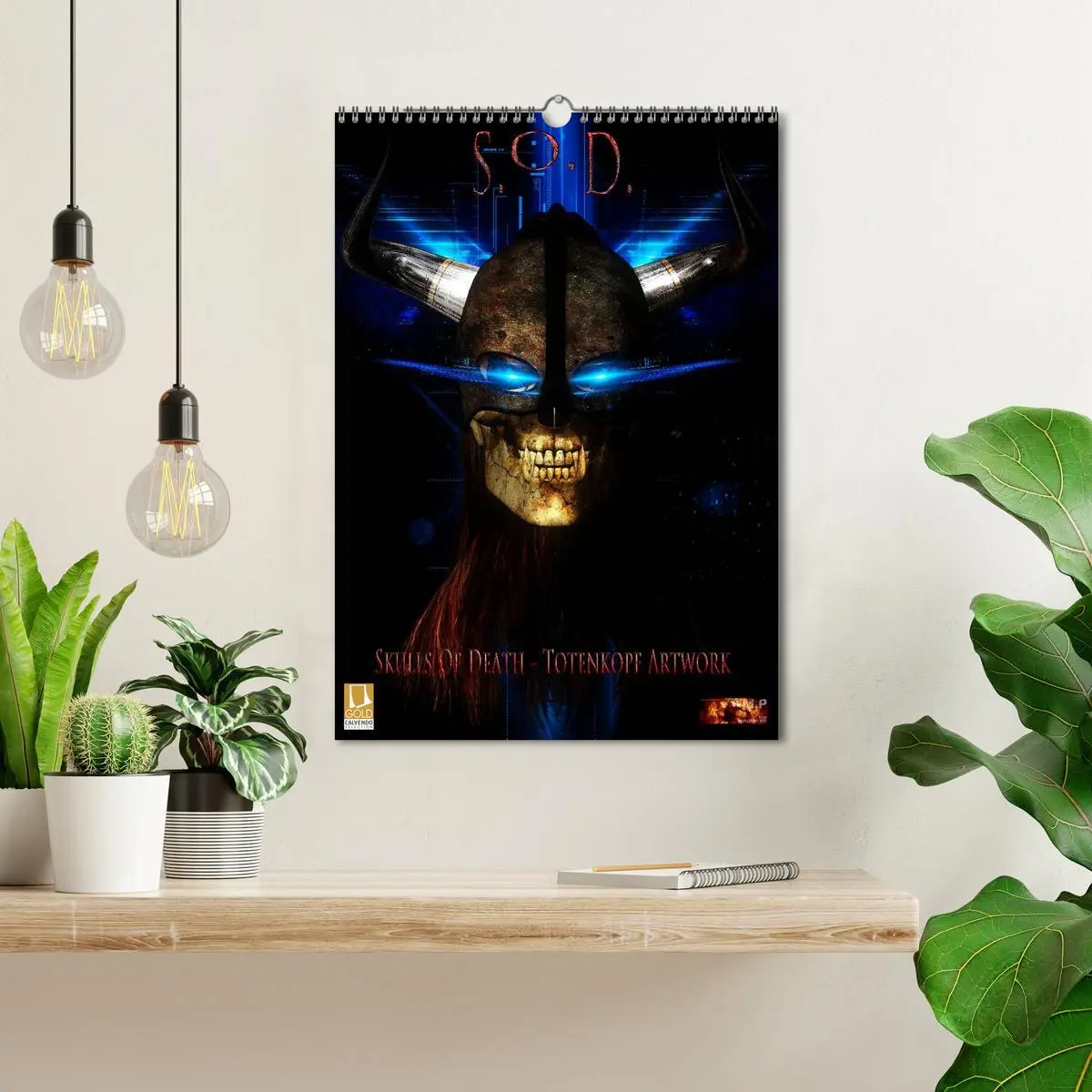 Bild: 9783516468168 | S.O.D. - Skulls Of Death Vol. I - Totenkopf Artworks (Wandkalender...