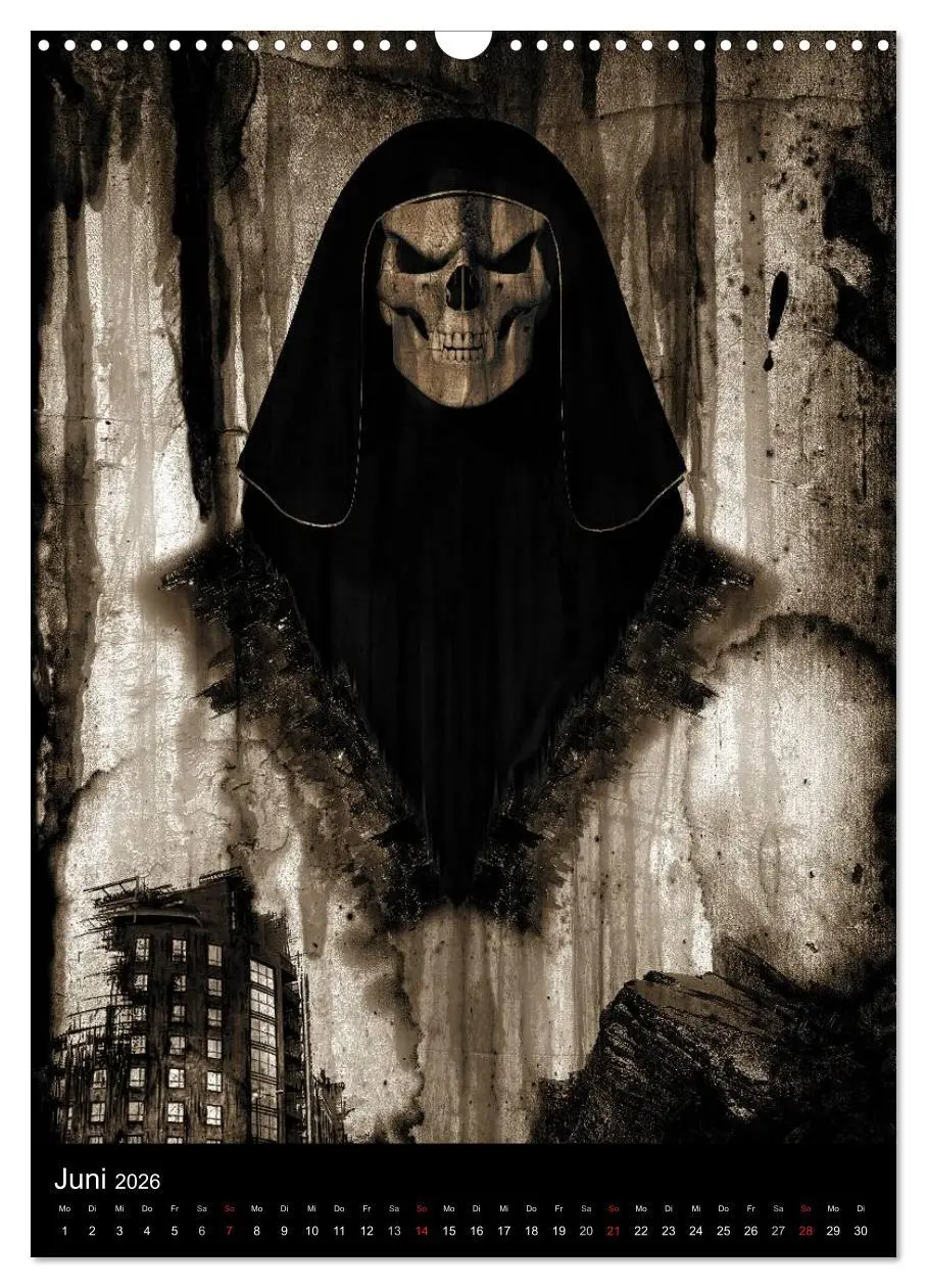 Bild: 9783516468168 | S.O.D. - Skulls Of Death Vol. I - Totenkopf Artworks (Wandkalender...