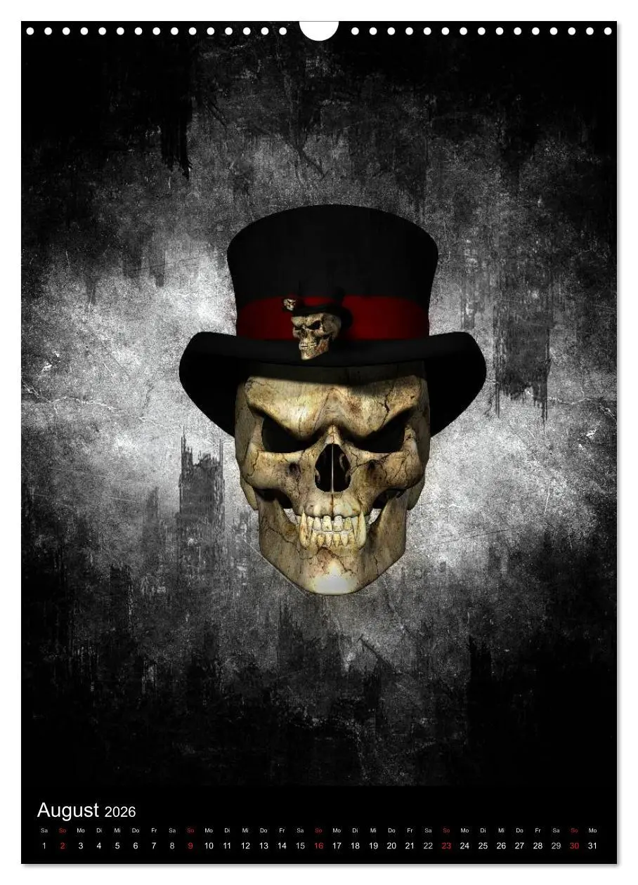 Bild: 9783516468168 | S.O.D. - Skulls Of Death Vol. I - Totenkopf Artworks (Wandkalender...