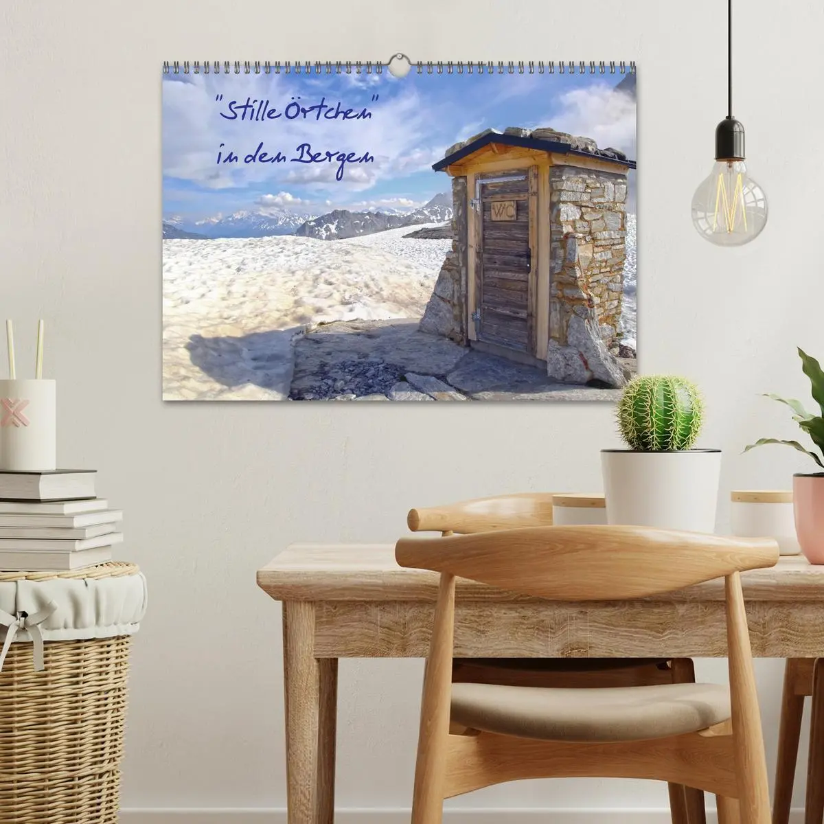 Bild: 9783457818268 | "Stille Örtchen" in den Bergen (Wandkalender 2026 DIN A3 quer),...
