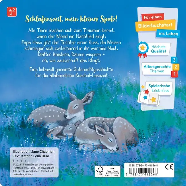 Bild: 9783473418268 | Wenn der Mond ein Nachtlied singt | Kathrin Lena Orso | Buch | 24 S.