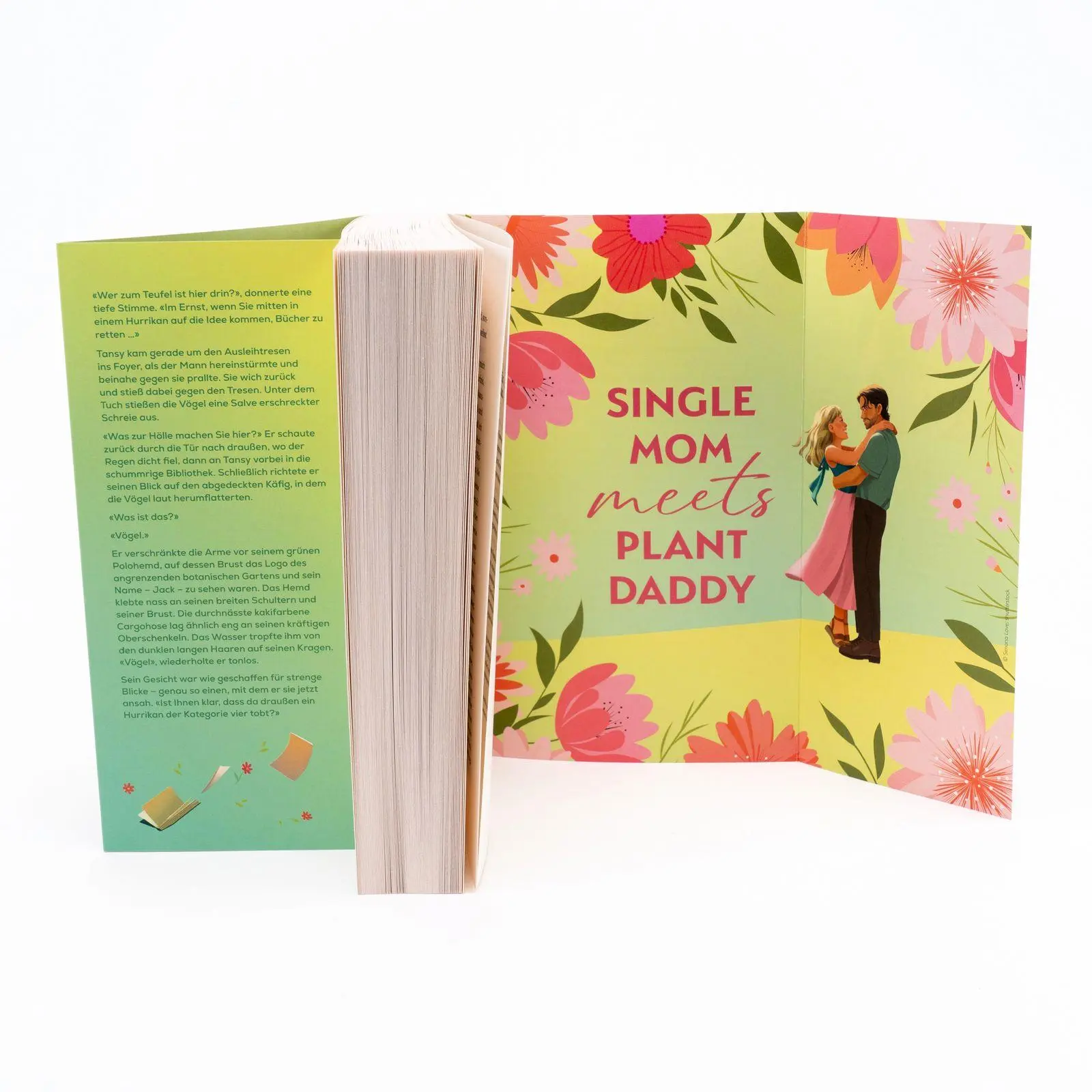 Bild: 9783499018268 | Botanic Hearts | Books are her love language. Flowers are his ...