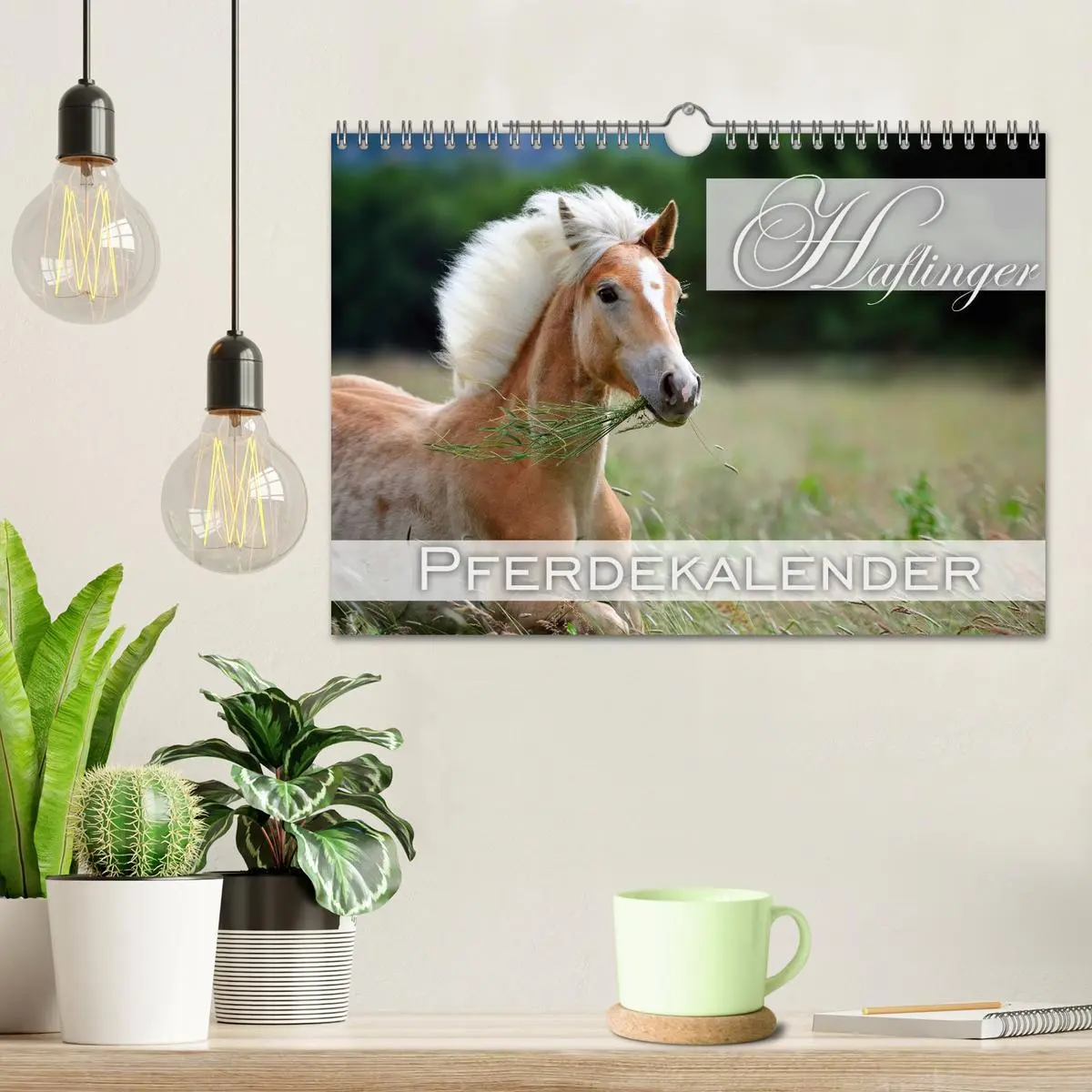 Bild: 9783516148268 | Haflinger / Geburtstagskalender (Wandkalender 2026 DIN A4 quer),...
